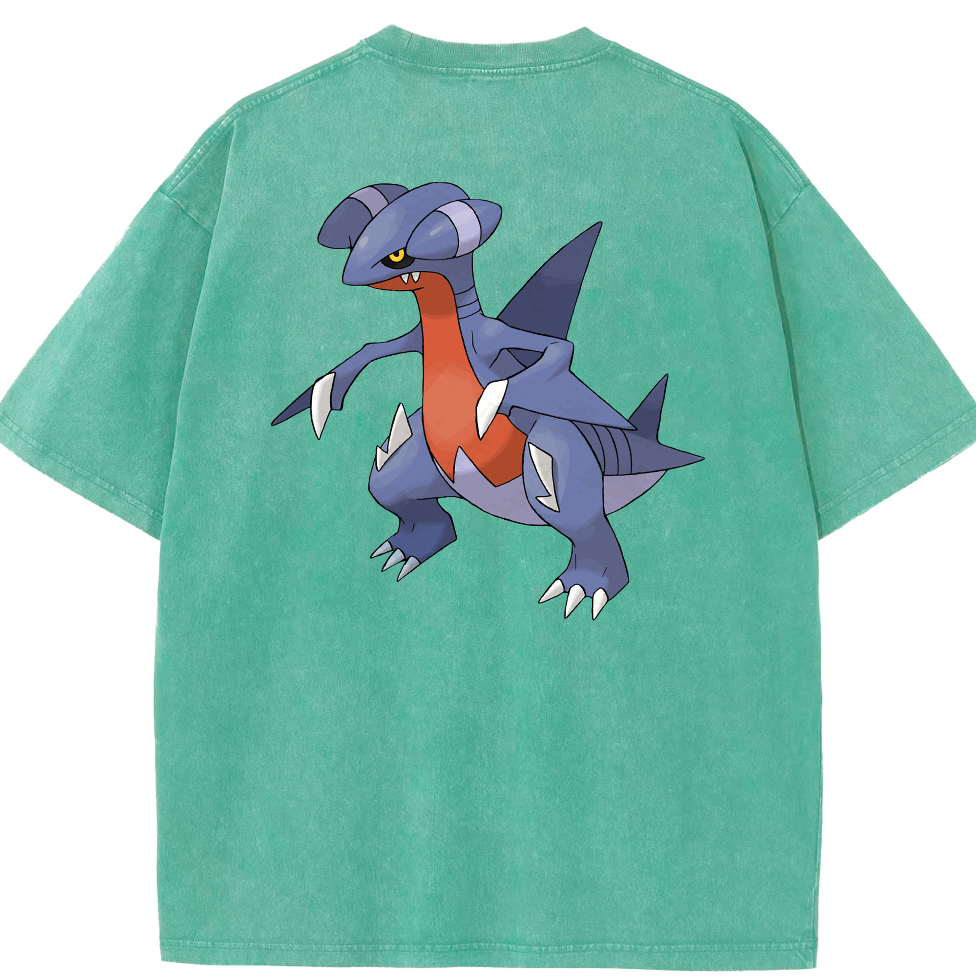 （画像用） ポケットモンスター Pokémon 綿100% ヴィンテージ風 半袖Tシャツ（背面プリント）